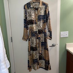 J. McLaughlin Lenora Shirtdress in Exeter Print